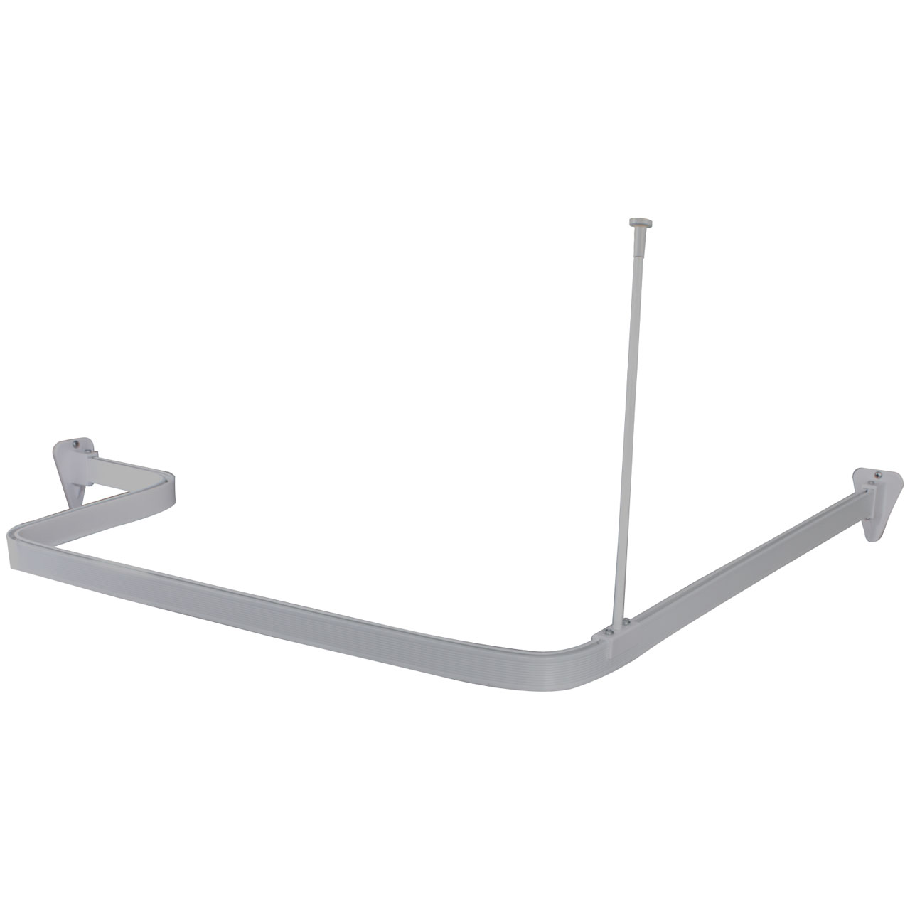 DRAPERI-STÅNG FLEX SILVER 3x100CM Silver