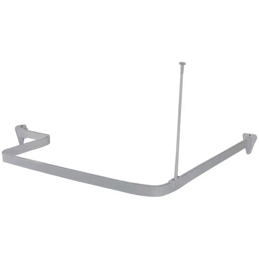 DRAPERI-STÅNG FLEX SILVER 3x100CM Silver