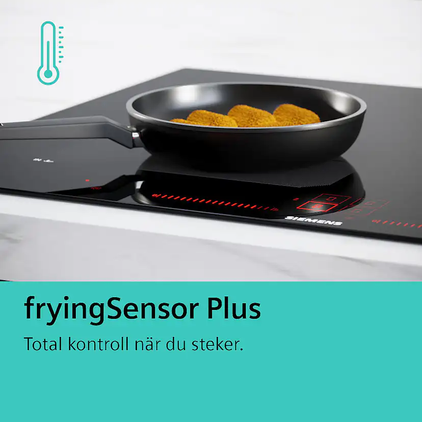 Induktionshäll Siemens iQ700 EX975LVC1E Svart med Flexinduktion och Barnspärr