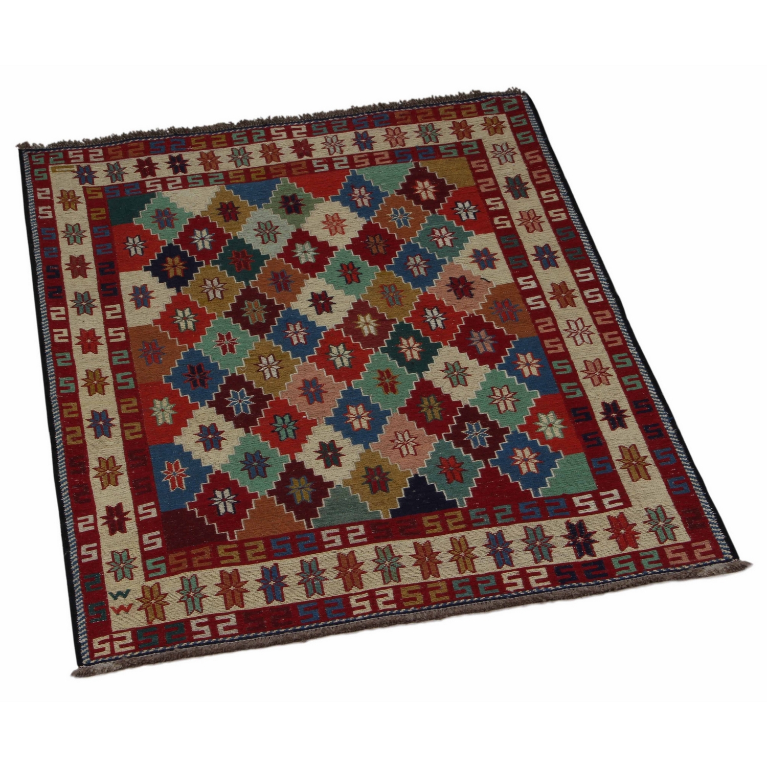Persisk Matta Arkiio Varni Ardebil Kelim 109x140