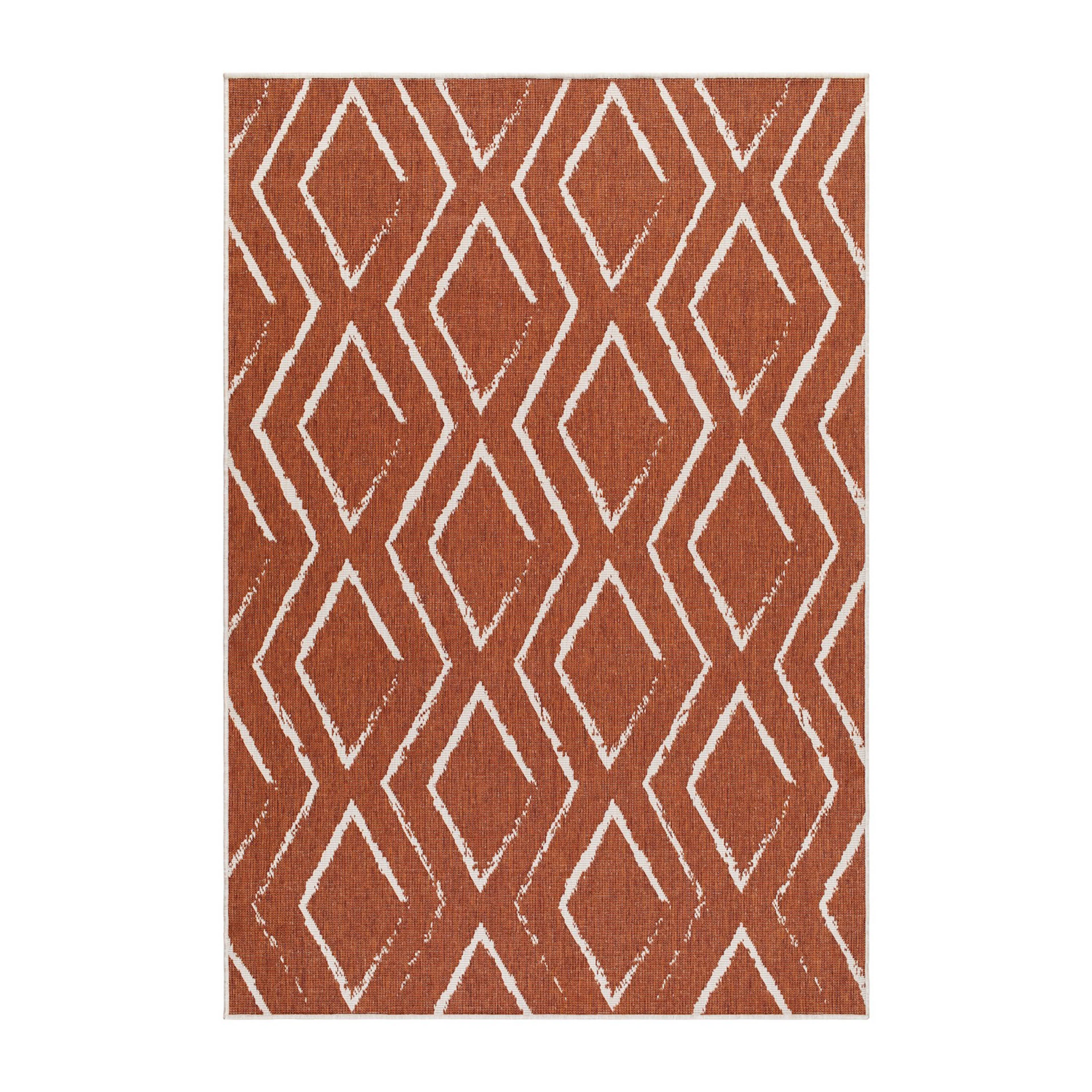 Utomhusmatta KM Carpets Havanna Romb