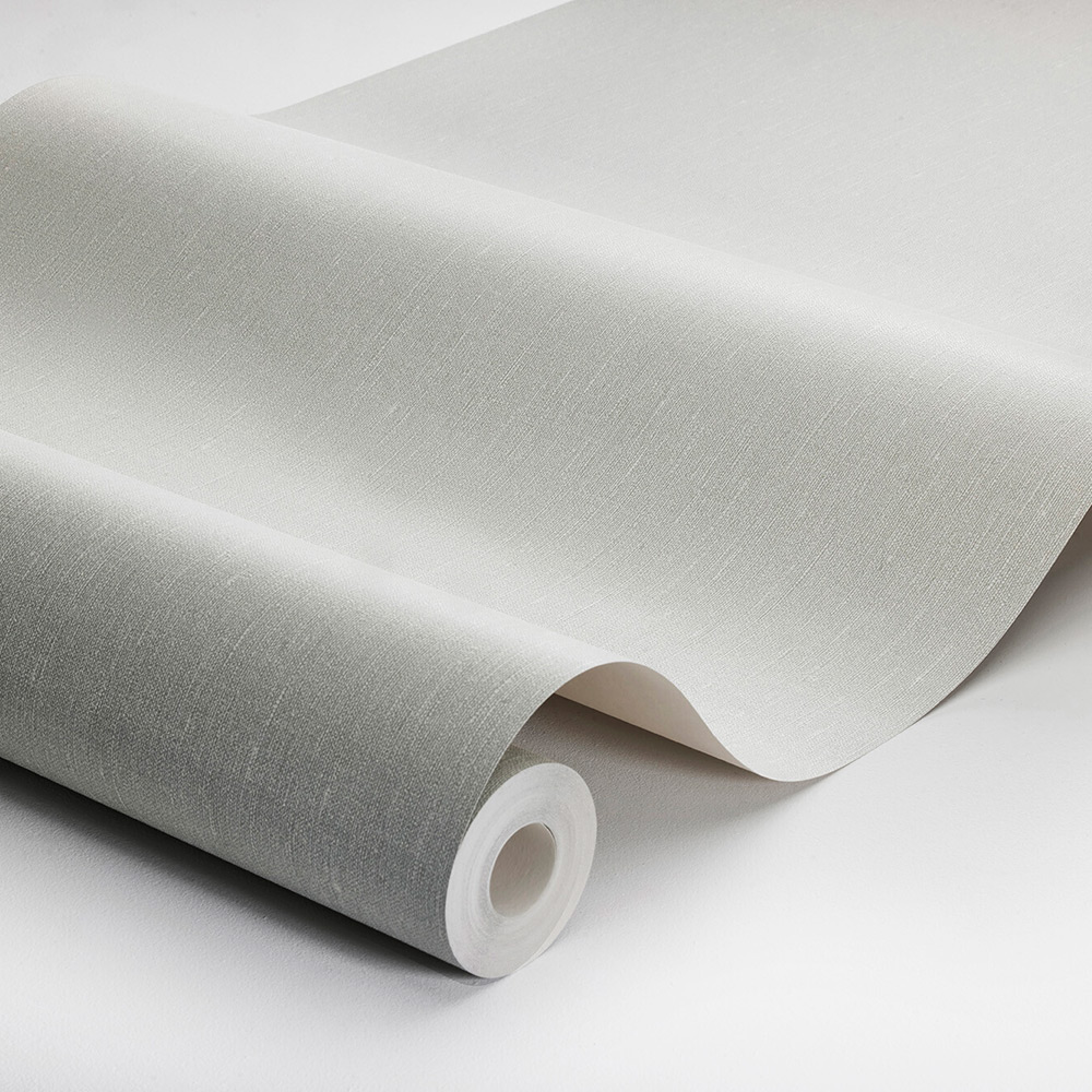 Tapet Boråstapeter Linen Sage Green 4334 EasyUp, Enfärgad Grön