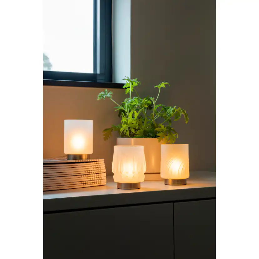 LED-ljuslykta Gnosjö Konstsmide No.2 10x11 cm USB-C