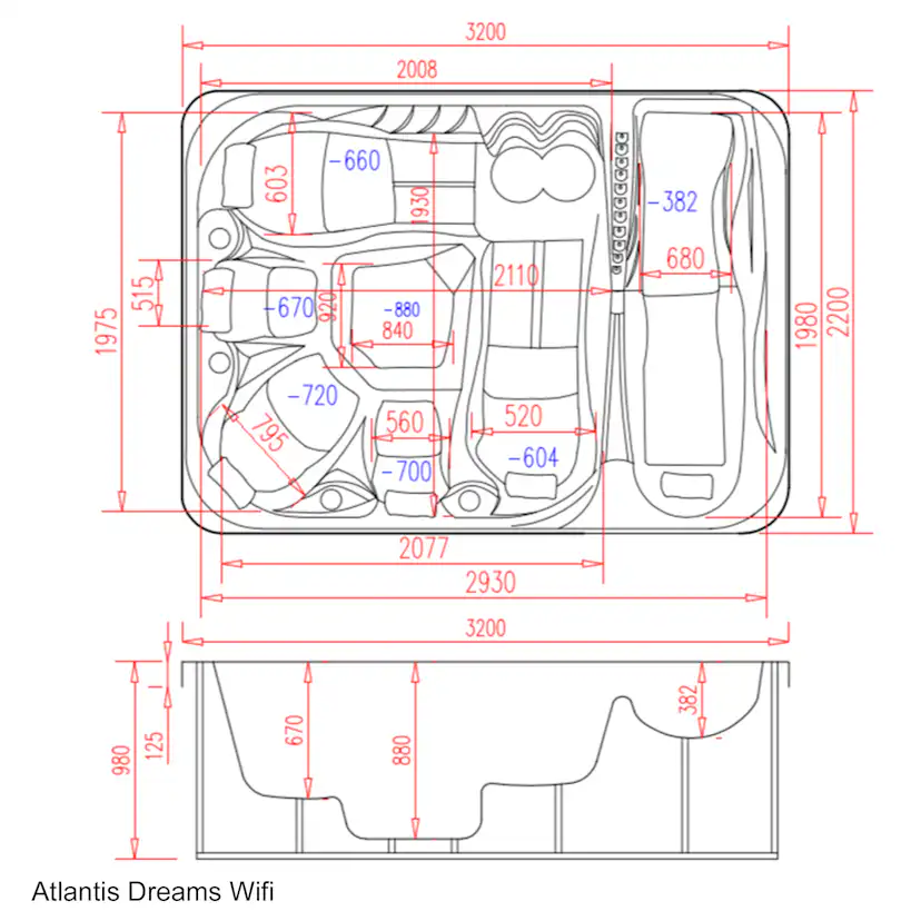 Spabad Lyfco Atlantis Dreams Wifi