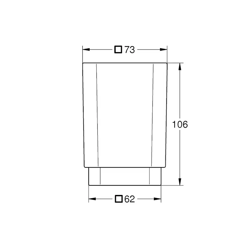 Glas Grohe Selection Cube