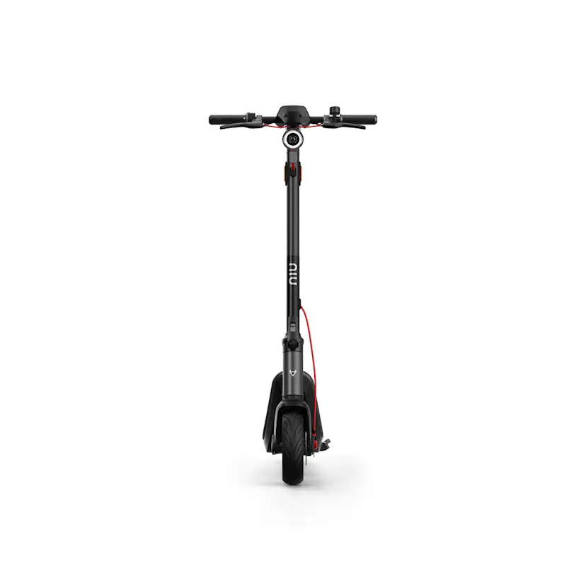 Elscooter NIU KQi3 MAX EU-BG Elsparkcykel i Svart med Trippel-Bromssystem 25 km/h