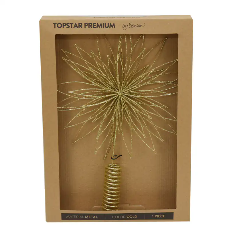 Julgransstjärna Topstar Premium - Guld Guld