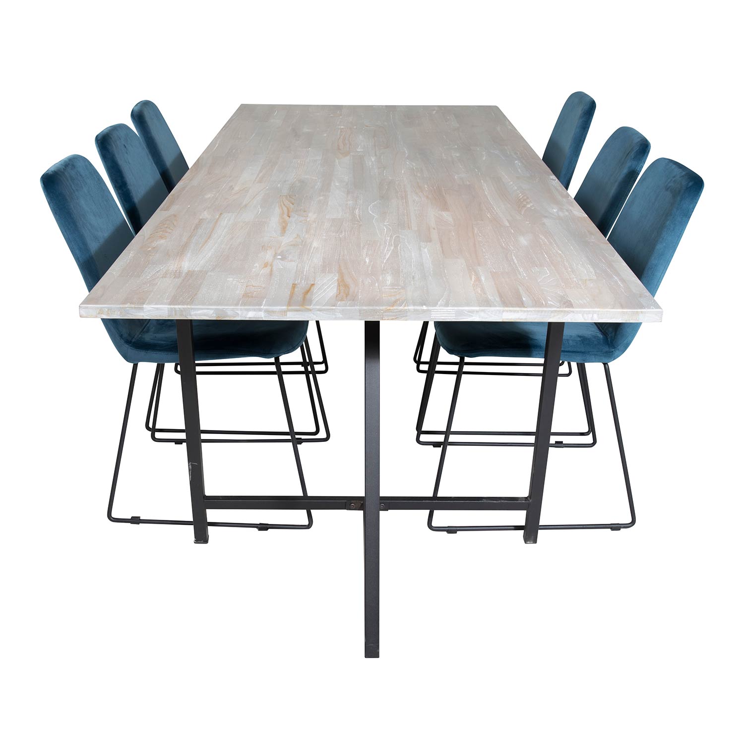 Matgrupp Venture Home Jenni med 6 Muscot Stolar