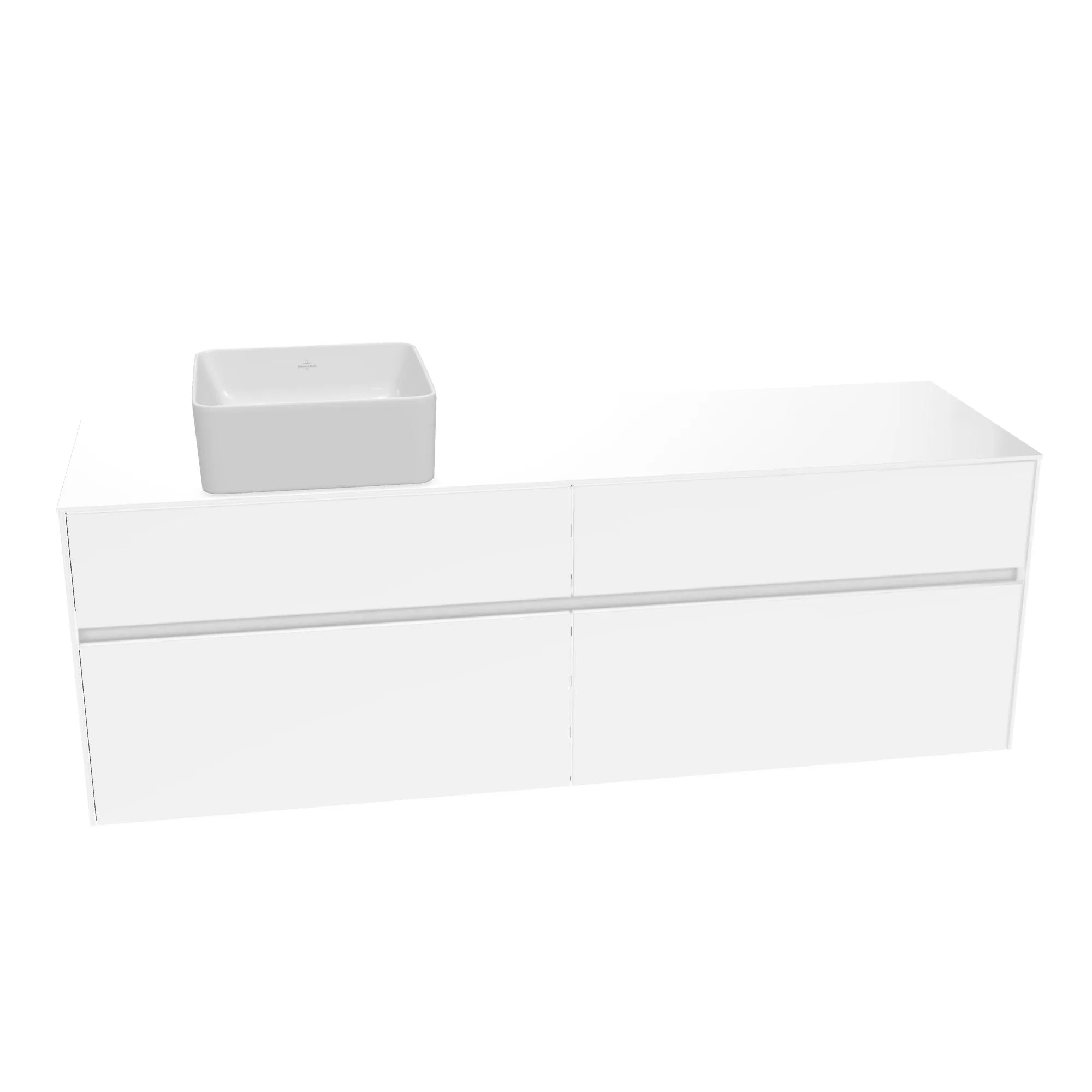 Tvättställsskåp Villeroy & Boch Collaro med 4 Lådor för Fristående Tvättställ