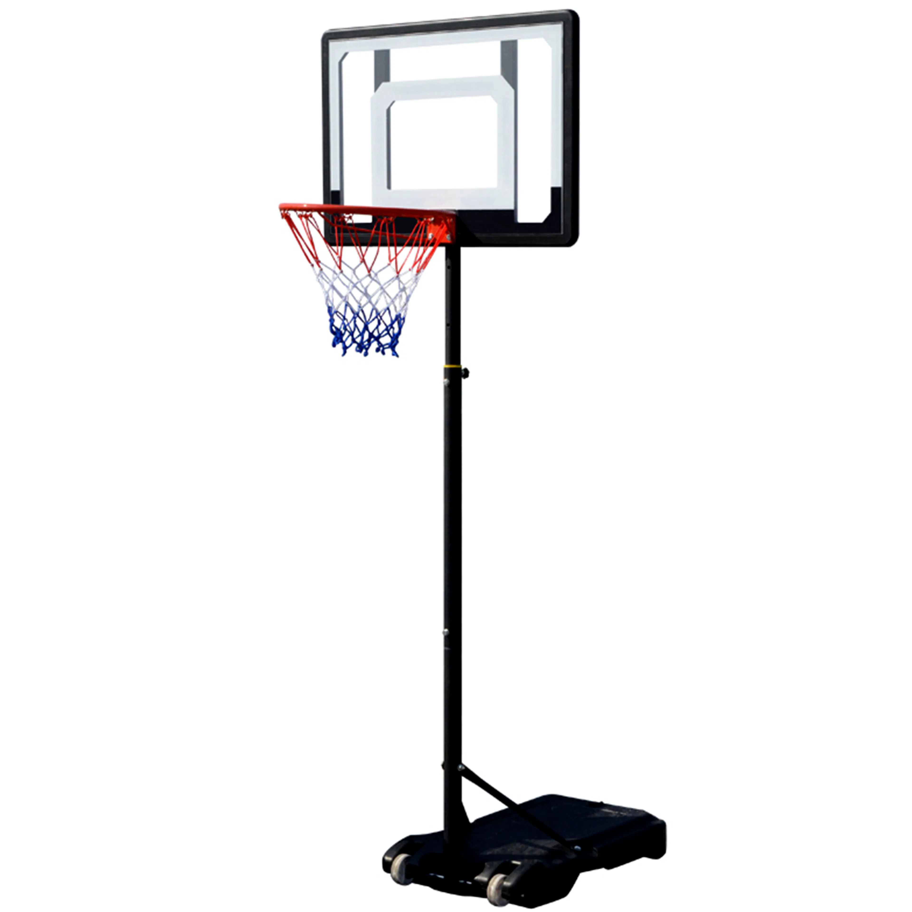 Basketställning Trekkrunner Alley-Oop med Hjul & Justerbar Basketkorg 1,55-2,10m