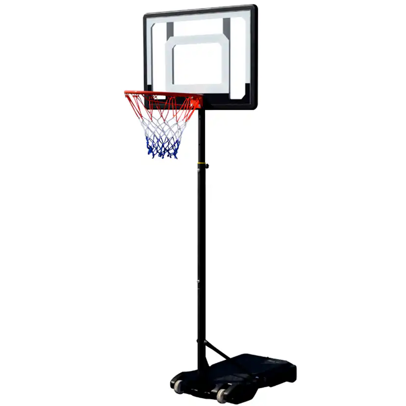 Basketställning Trekkrunner Alley-Oop med Hjul & Justerbar Basketkorg 1,55-2,10m