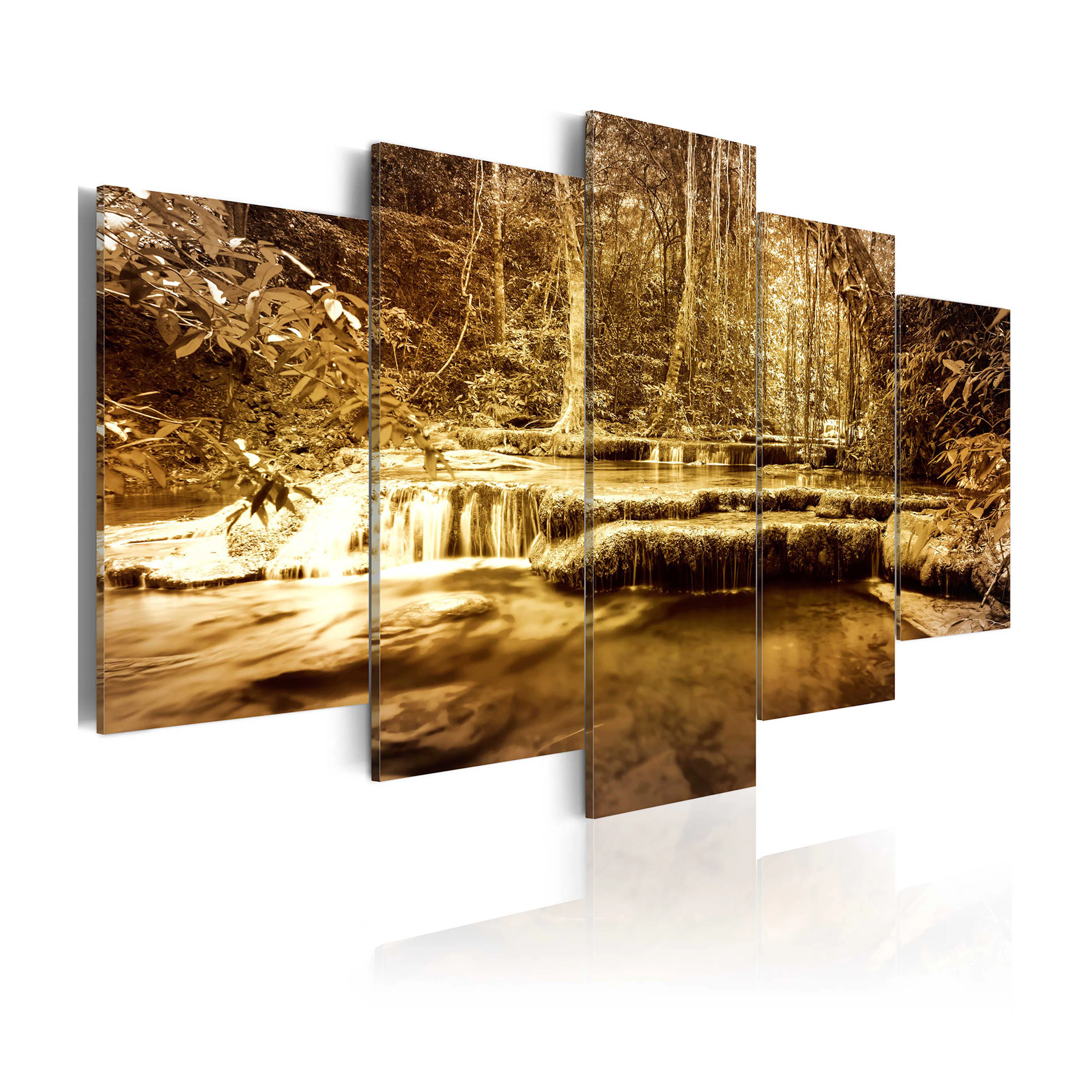 Tavla Arkiio The Bosom Of Nature Waterfall