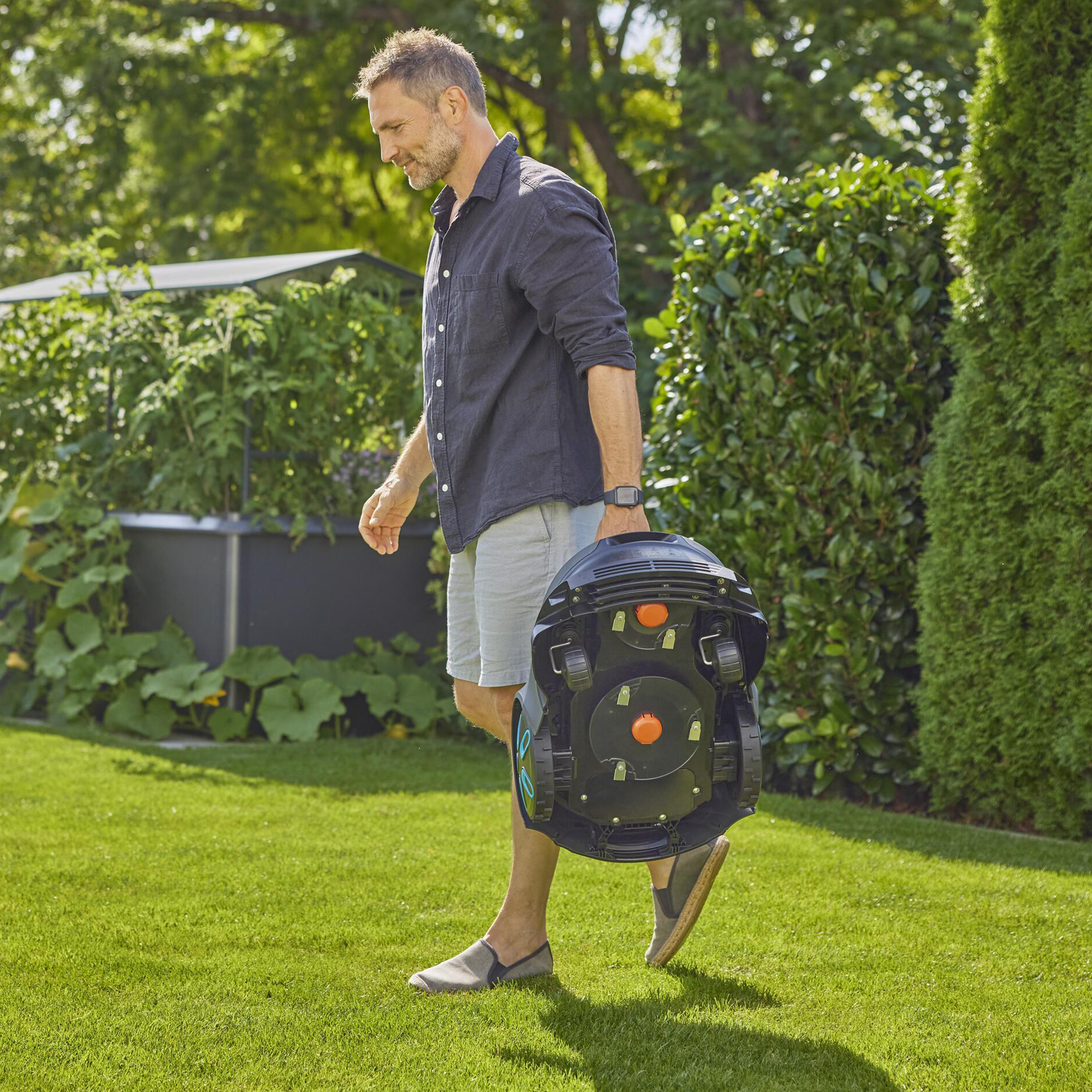 Robotgräsklippare Gardena Smart Sileno Free 600 Utan Slinga