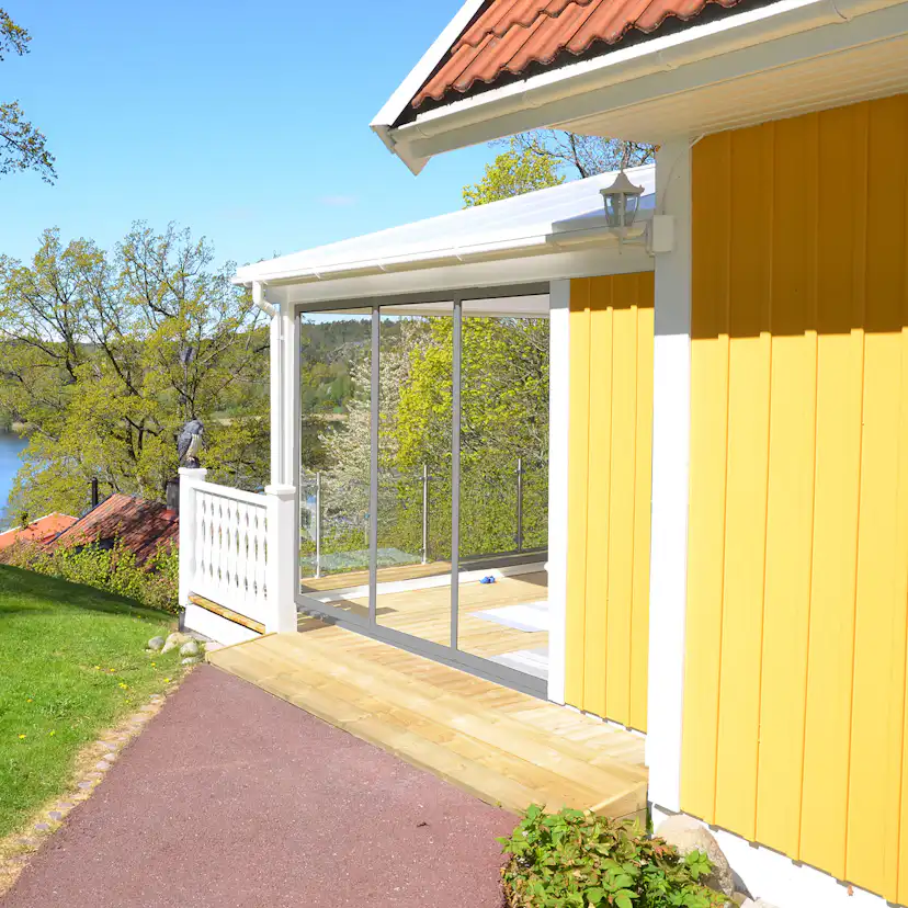 Skjutdörr Landskap Stadig Sommar 3-del