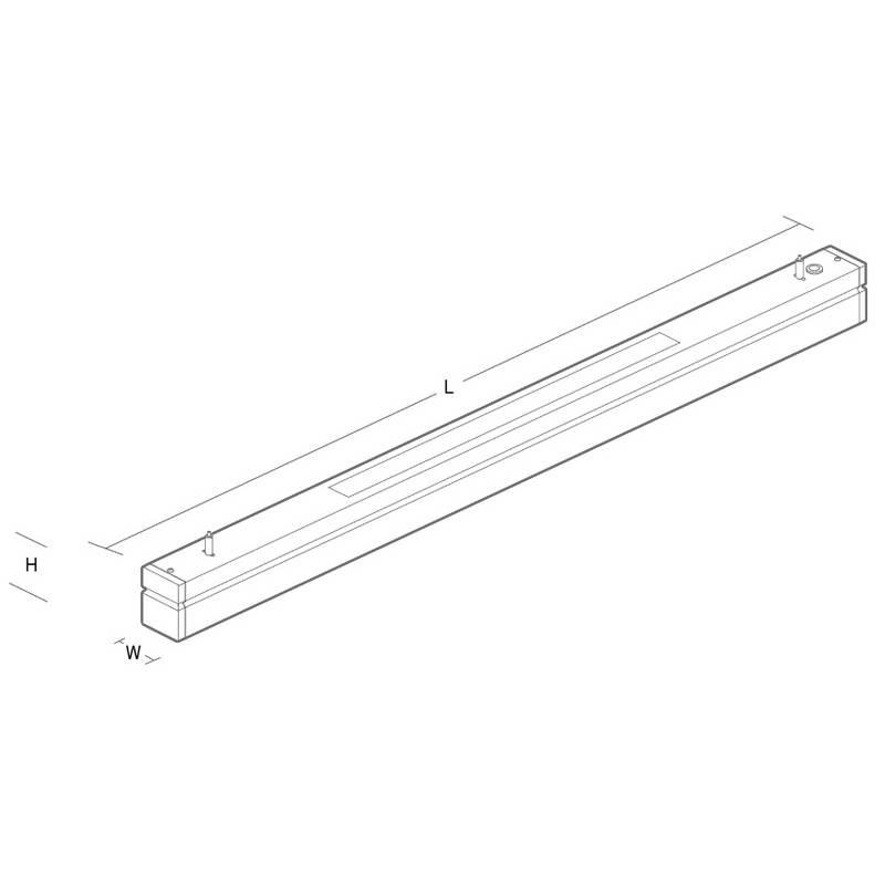 Armatur SG ARMATUREN Facet 1200Mm 3000K 1 Br Dim