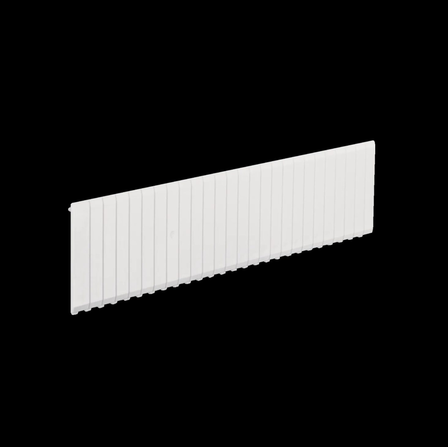 Täckremsa Hager för Normcentraler Vit (RAL 9010)