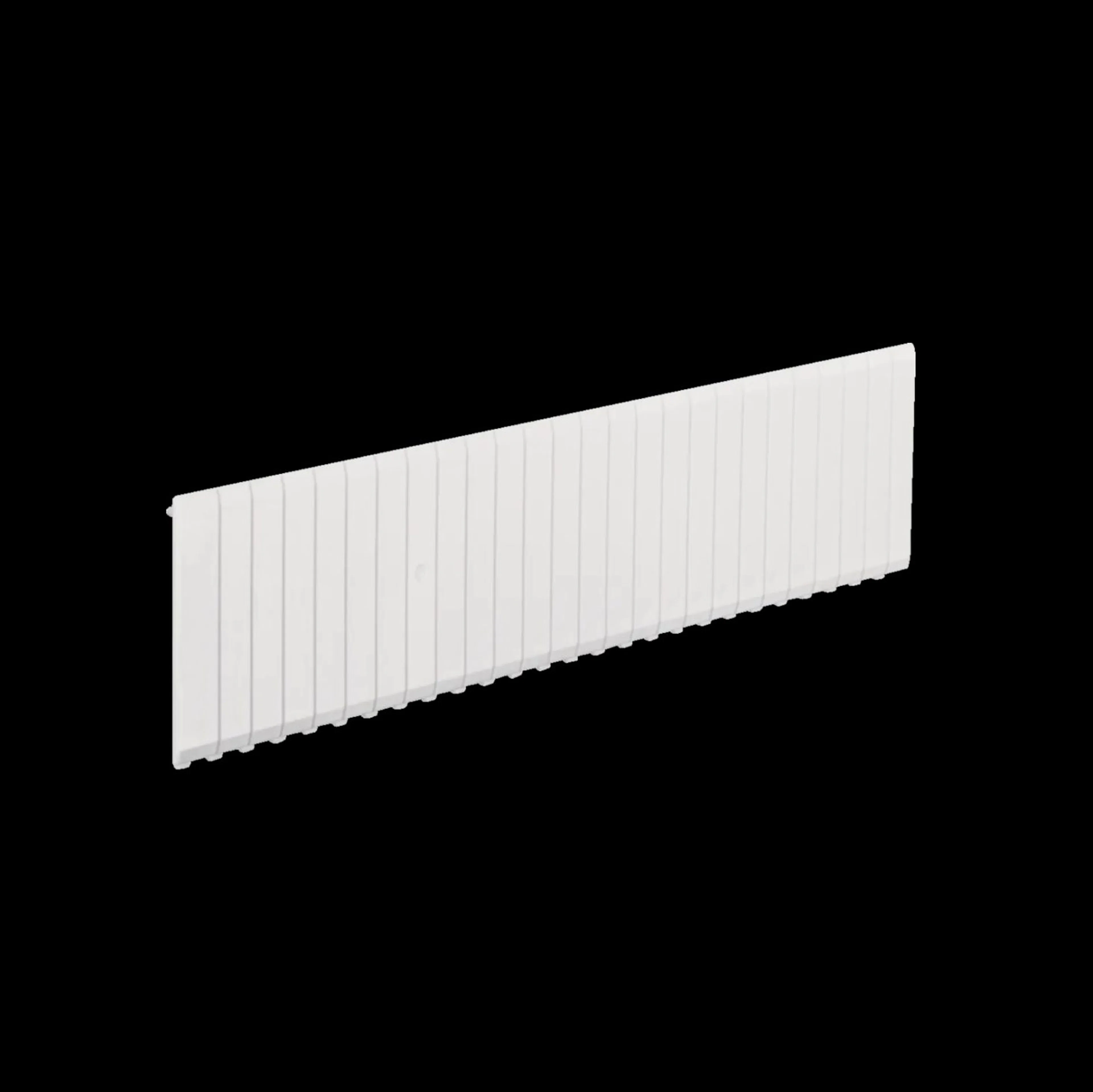 Täckremsa Hager för Normcentraler Vit (RAL 9010)