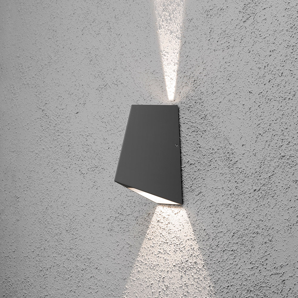 Vägglykta Gnosjö Konstsmide Imola 2x4W High Power LED