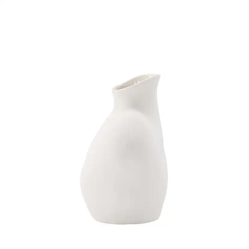 Harvey Vase - Offwhite - 17*10*15Hcm Vit