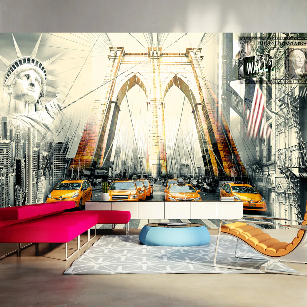 Fototapet Arkiio Självhäftande Urban Living 490x280