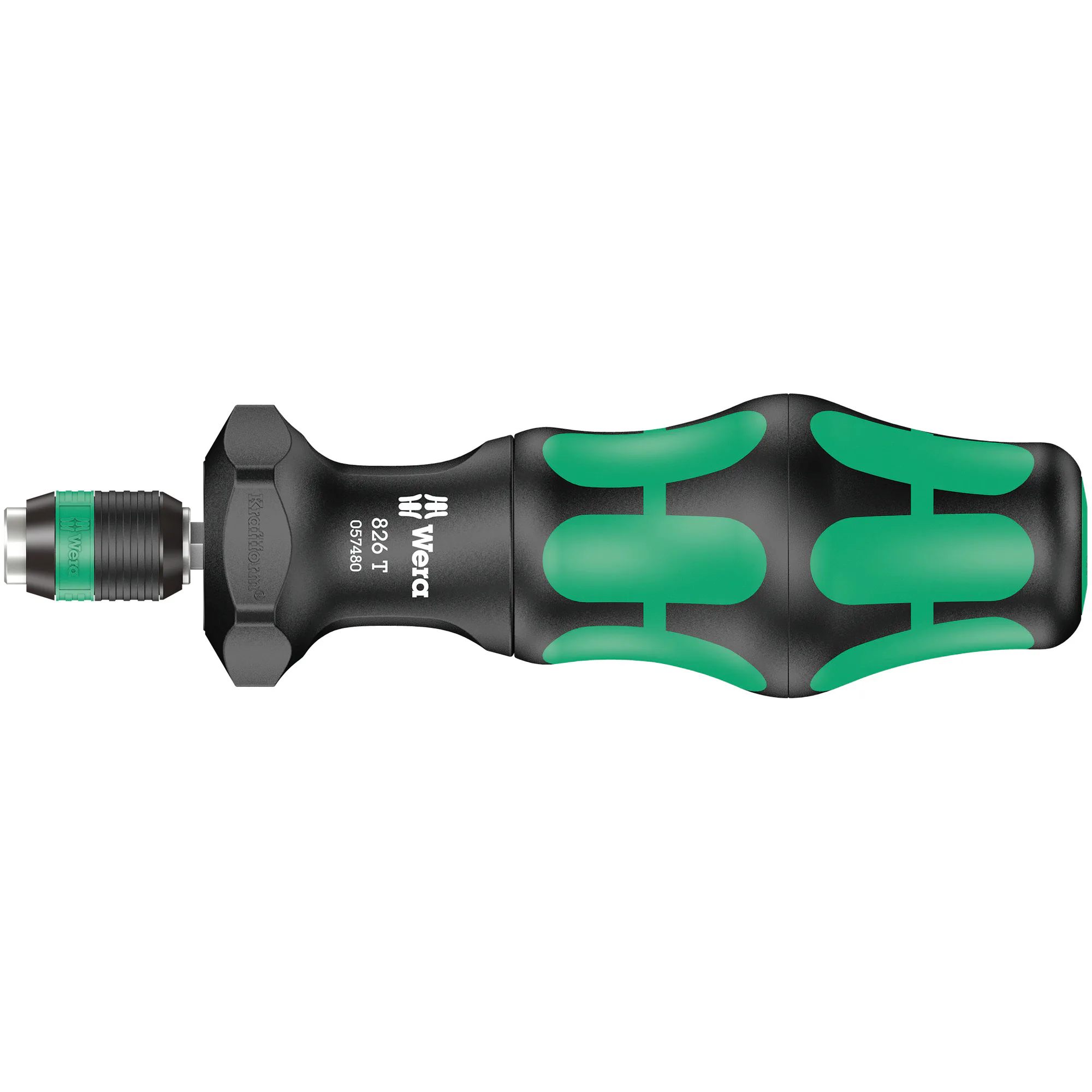 Bitshandtag Wera 826 Kraftform Turbo 1/4tumX146Mm