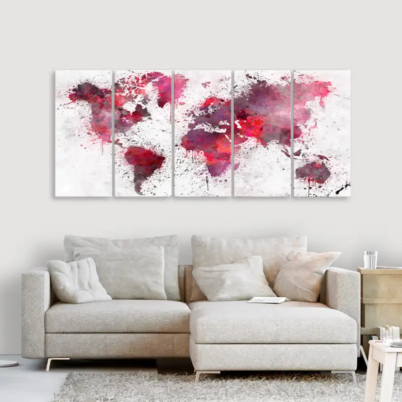 Tavla Arkiio Bloody Map 5 delar