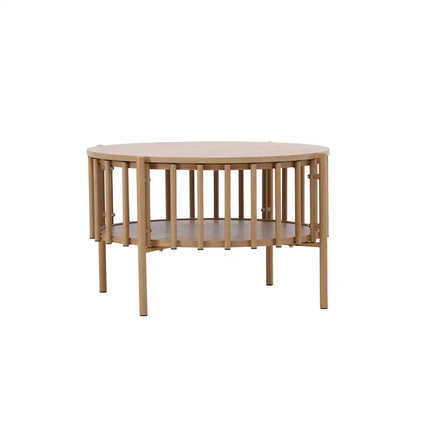 Soffbord Venture Home Rubbo Ø80x50 cm med Förvaring