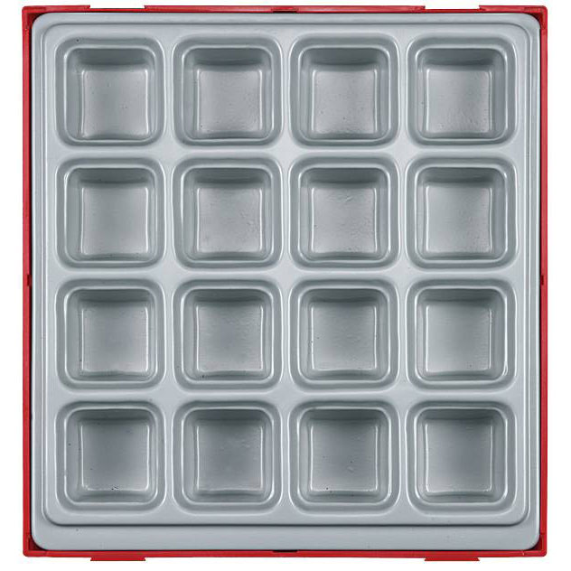 Inbyggnadslåda med 16 fack Teng Tools TTD02