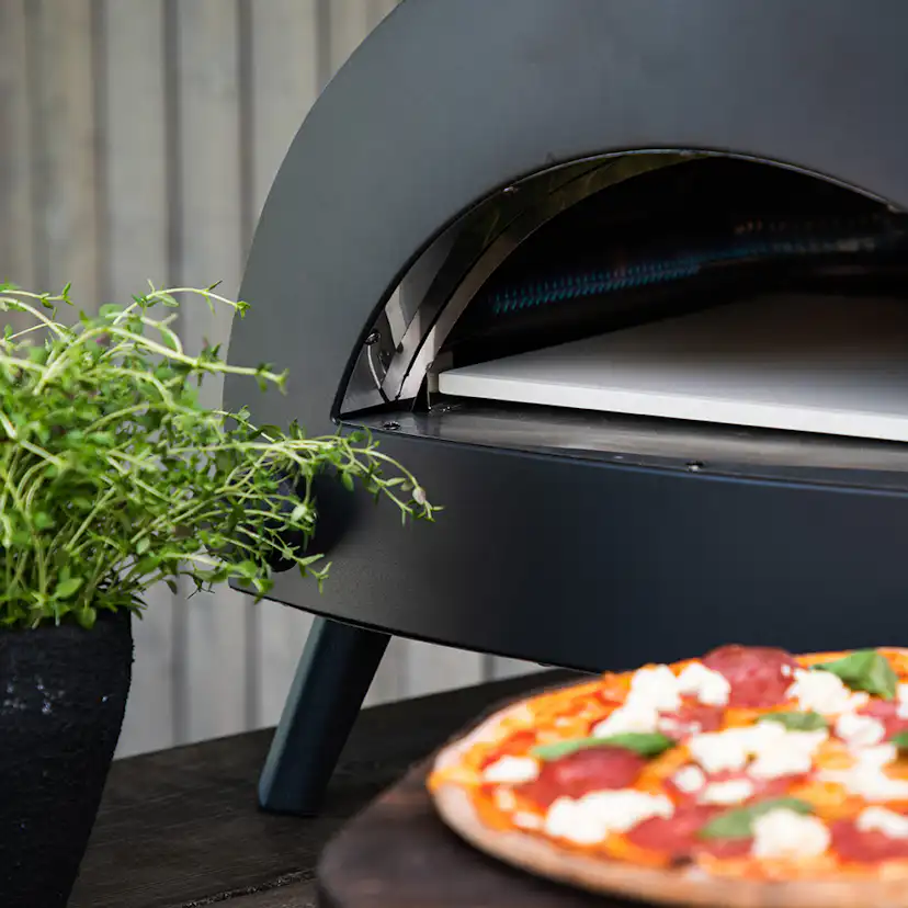 Pizzaugn Venture Home Bukom i Keramik/Stål med Gasoltändning