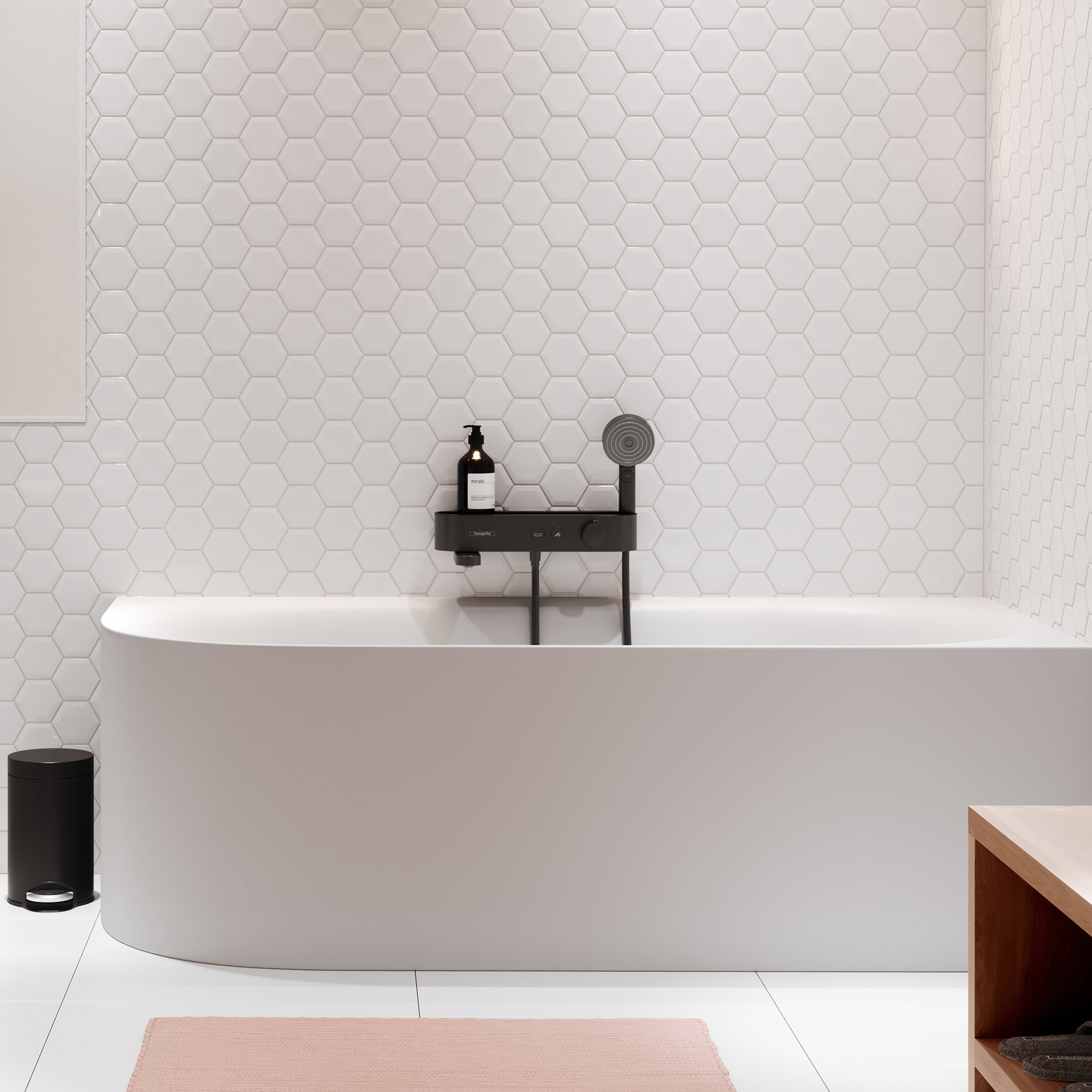 Dusch- och Badkarsblandare Hansgrohe ShowerTablet Select 400