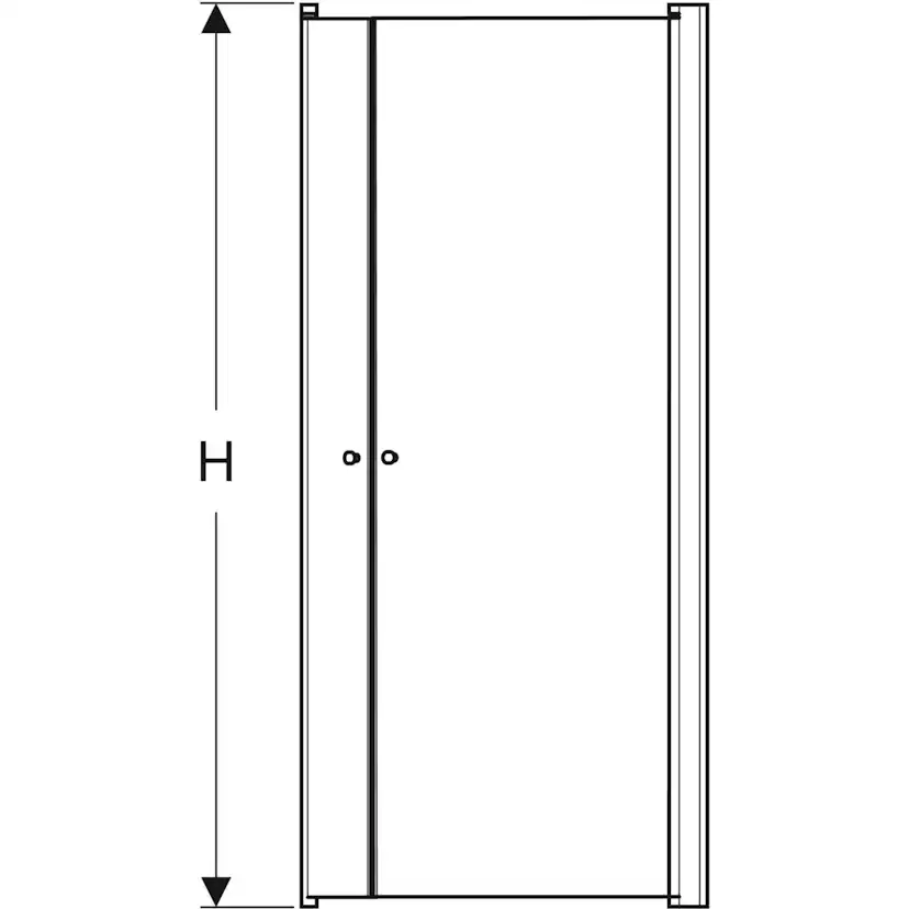 Duschhörn Contura Shower Showerama Rund
