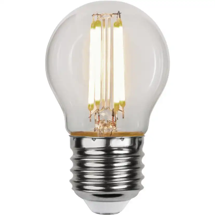 LED-lampa Star Trading E27 G45 Clear 3-step memory