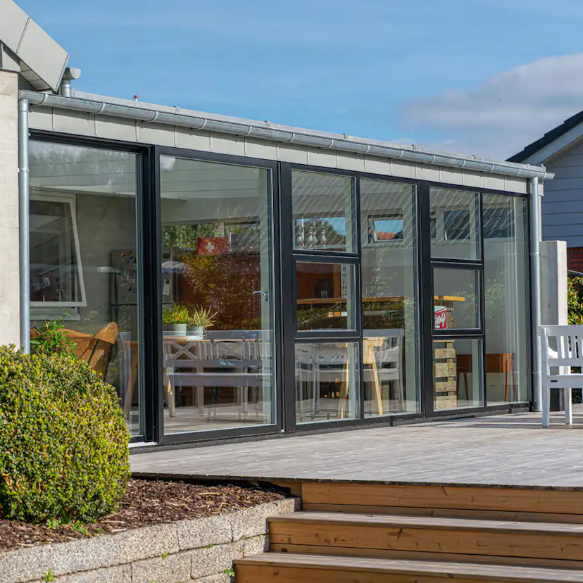 Kanalplast Plastmo TwinLite Opal Komplett Tak 32 mm