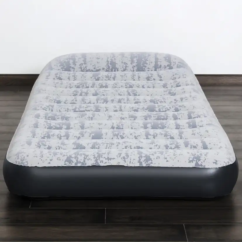 Uppblåsbar madrass Bestway Inbyggd Pump Tritech Airbed Twin Fashion Flock
