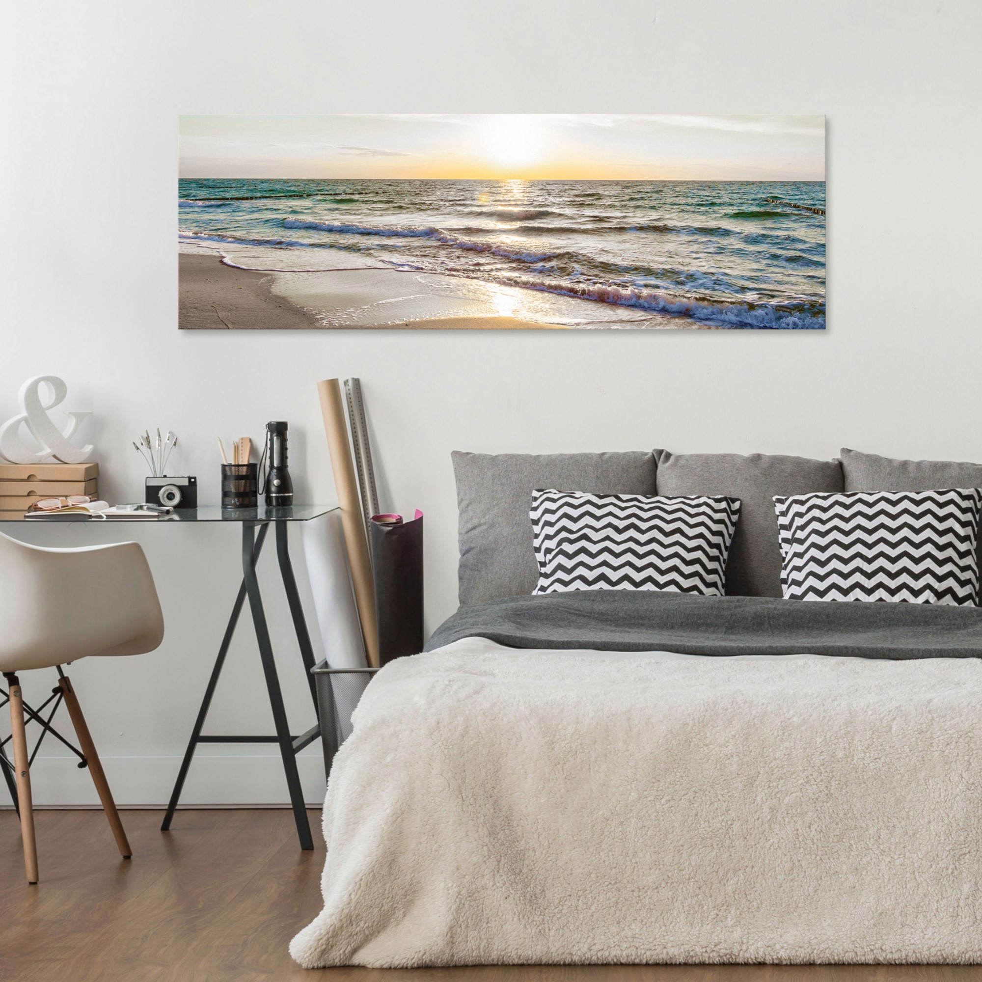 Tavla Arkiio Calm Waves Grey