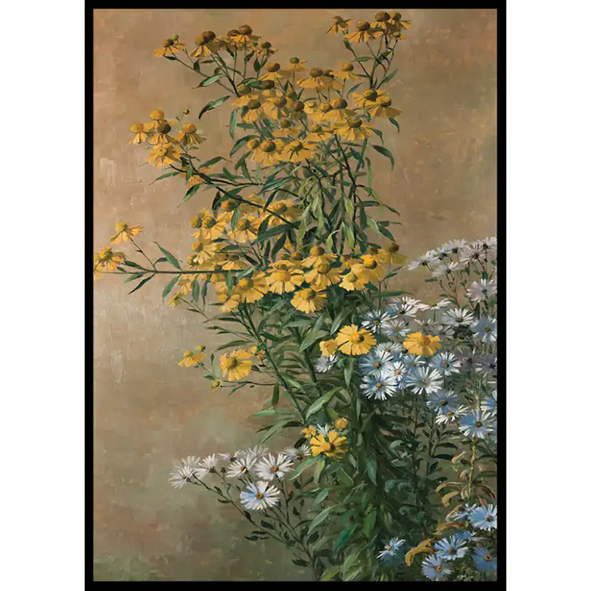 Poster Gallerix Fall Flowers By Gunnar Gunnarsson Wennerberg
