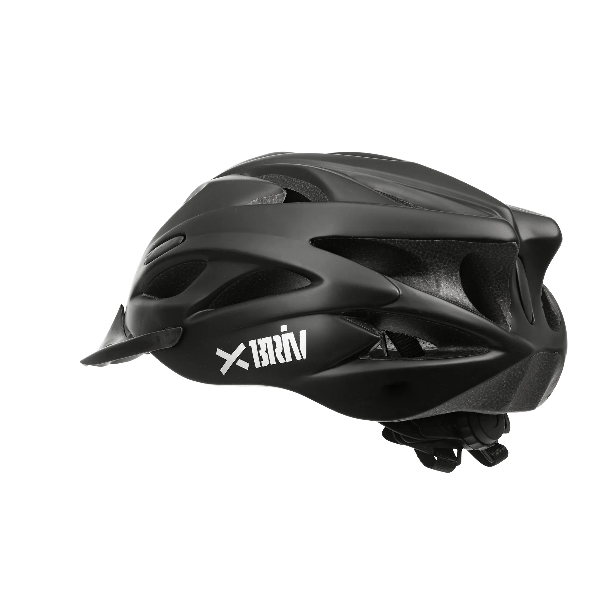 Cykelhjälm Briv Inmold Std Mattsvart Large