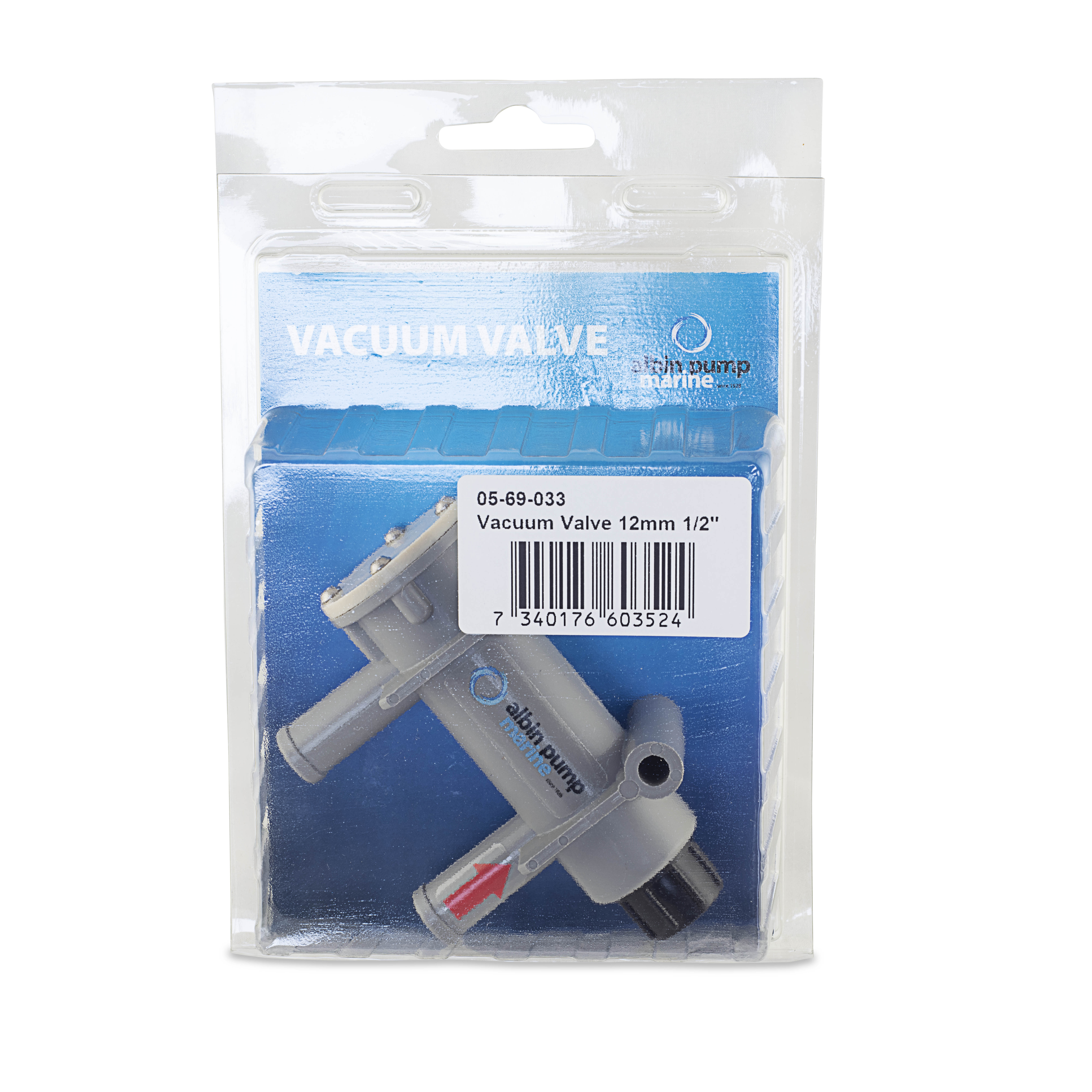 Vakumventil Albin Group Marine 12 mm 1/2"