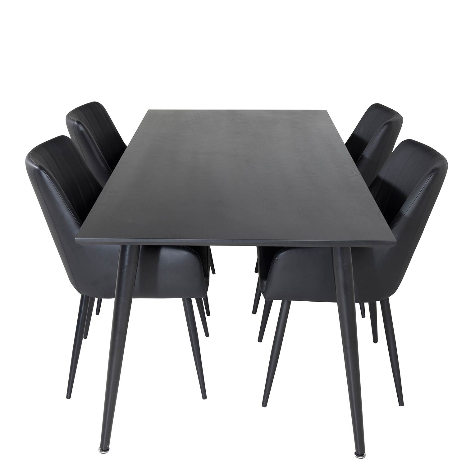 Matgrupp Venture Home Disa med 4 Corina Stolar Konstläder