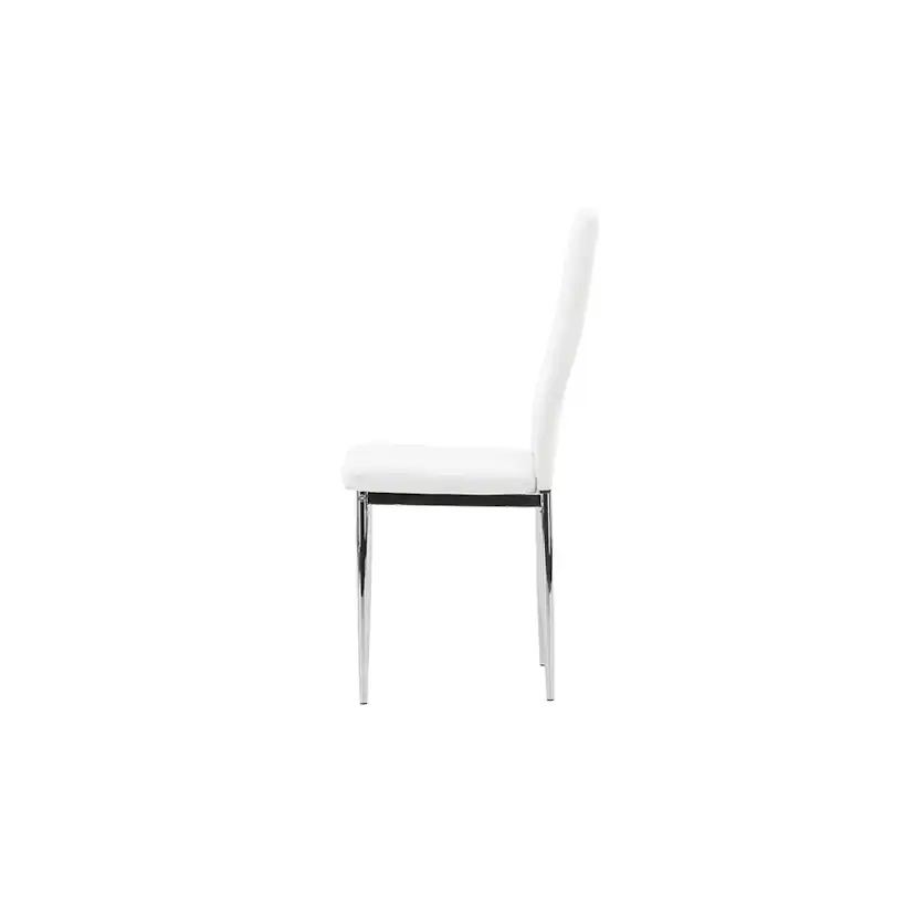 Matstol Venture Home Pastill Vit Stol i Konstläder 2 st
