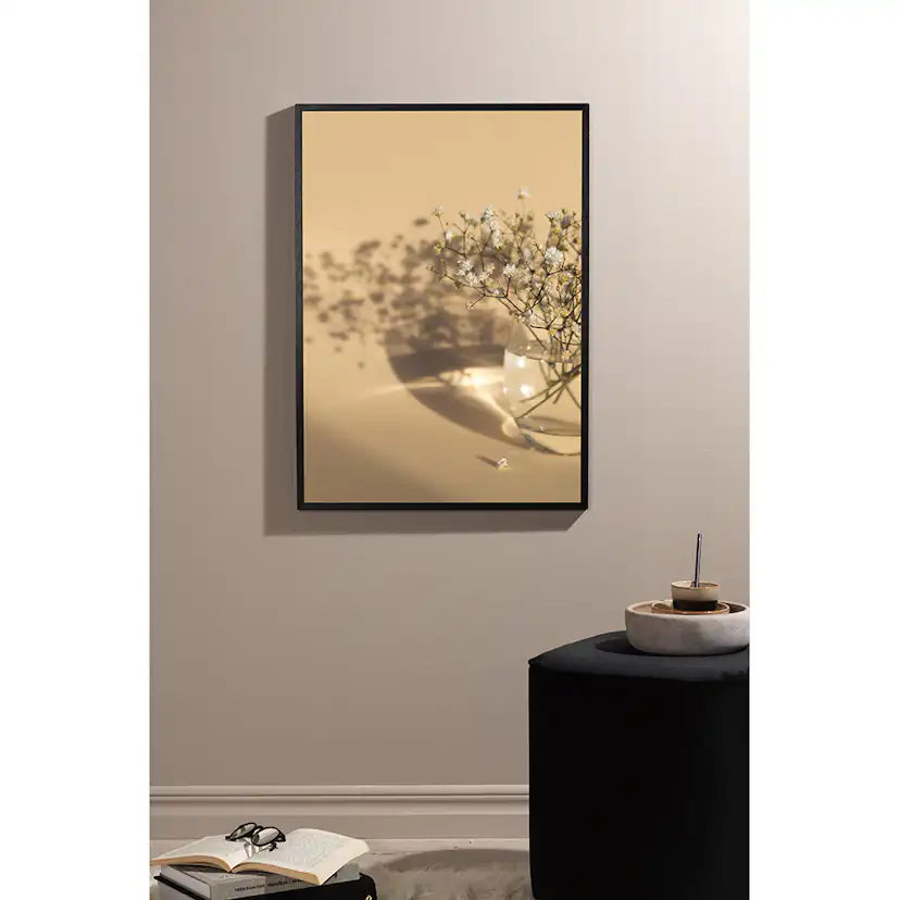 Posters Venture Home White Flowers Beige