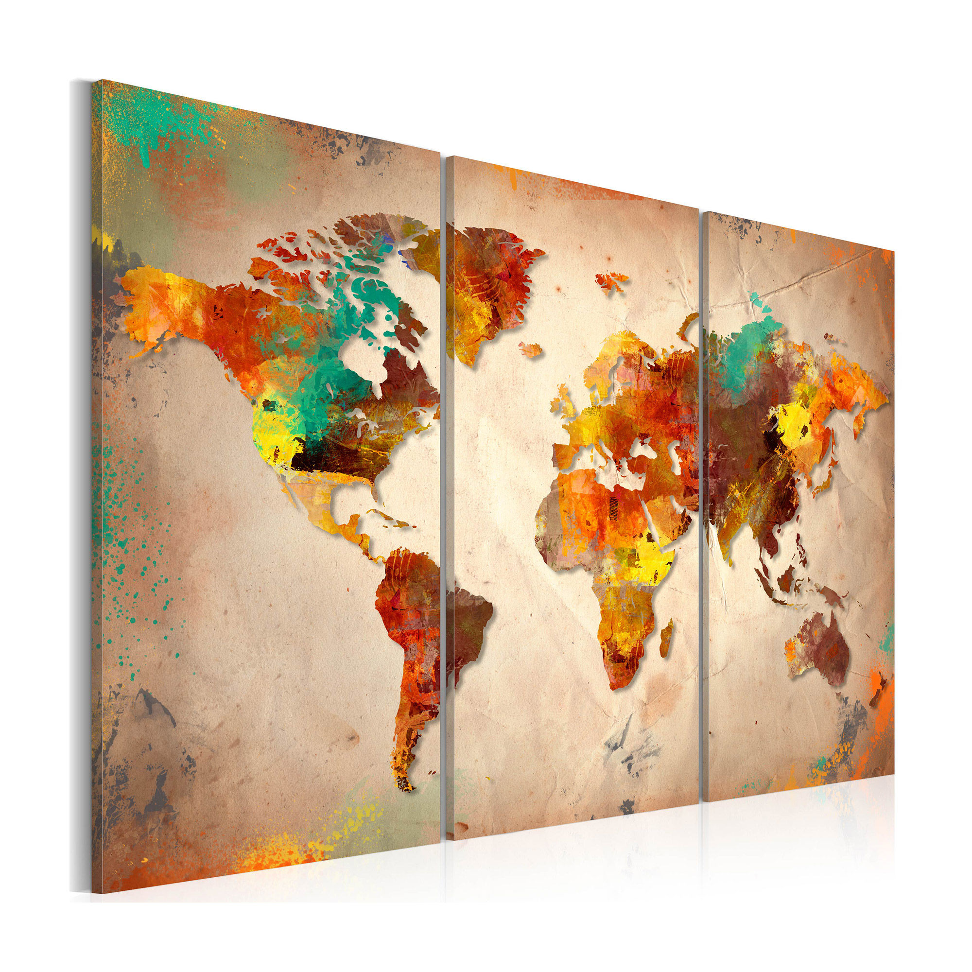 Tavla Arkiio Painted World Triptych
