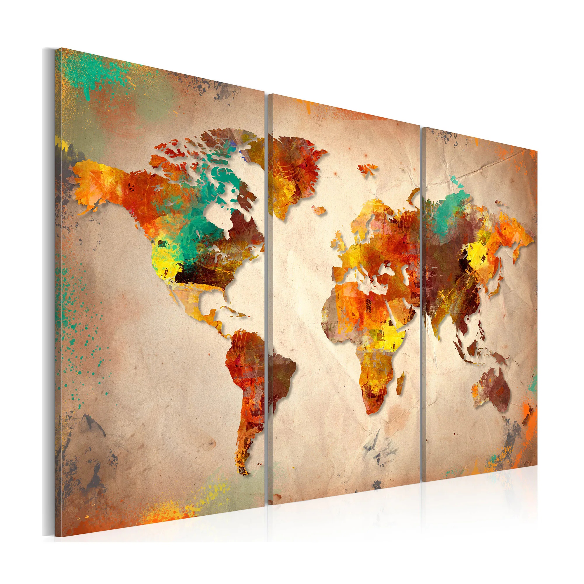 Tavla Arkiio Painted World Triptych