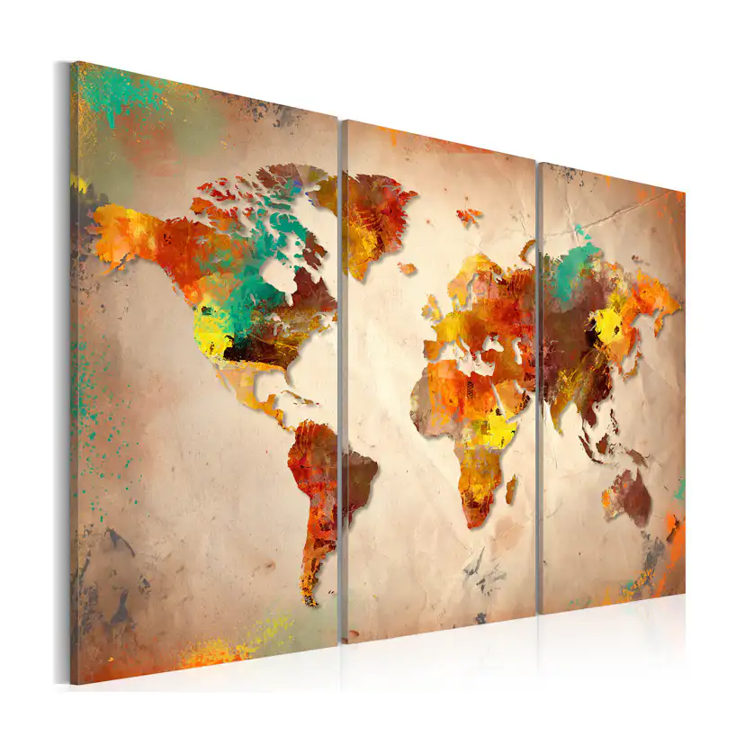 Tavla Arkiio Painted World Triptych