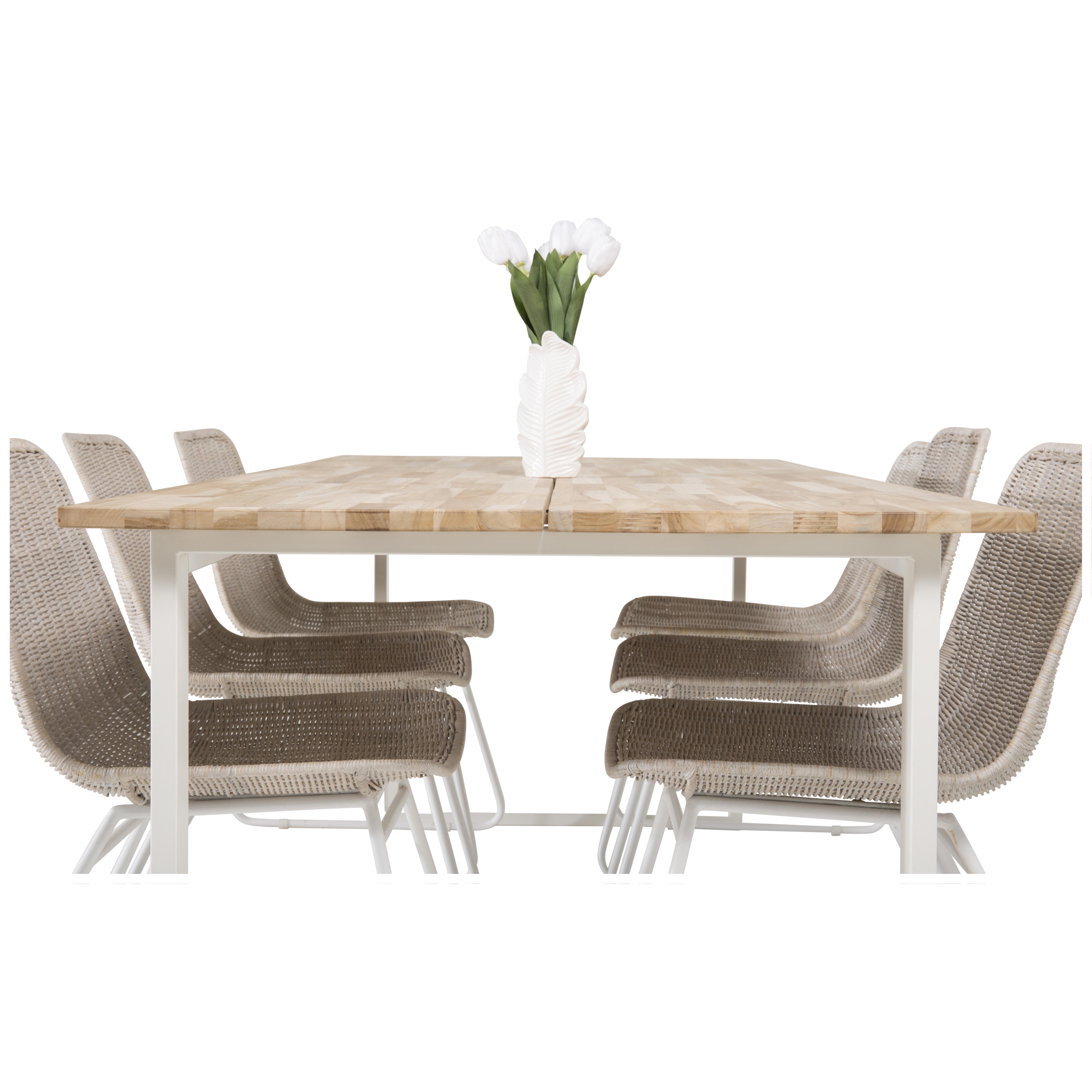 Matgrupp Venture Home Cornelia med 6 Cornelia Stolar