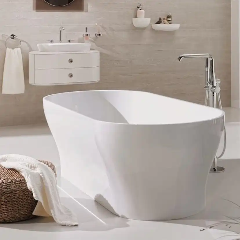 Golvblandare Grohe Essence 23491 Krom Krom