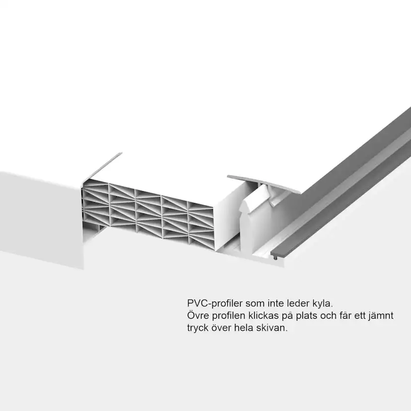 Landskap Kanalplast Skydda 7412 x 3000mm 6-skivor 32mm Året 7412 x 3000 mm, 6-skivor