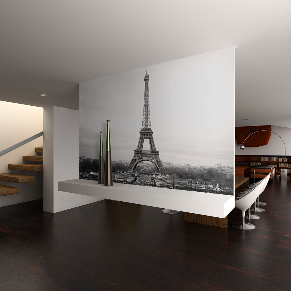 Fototapet Arkiio Paris: Svartvit Fotografi