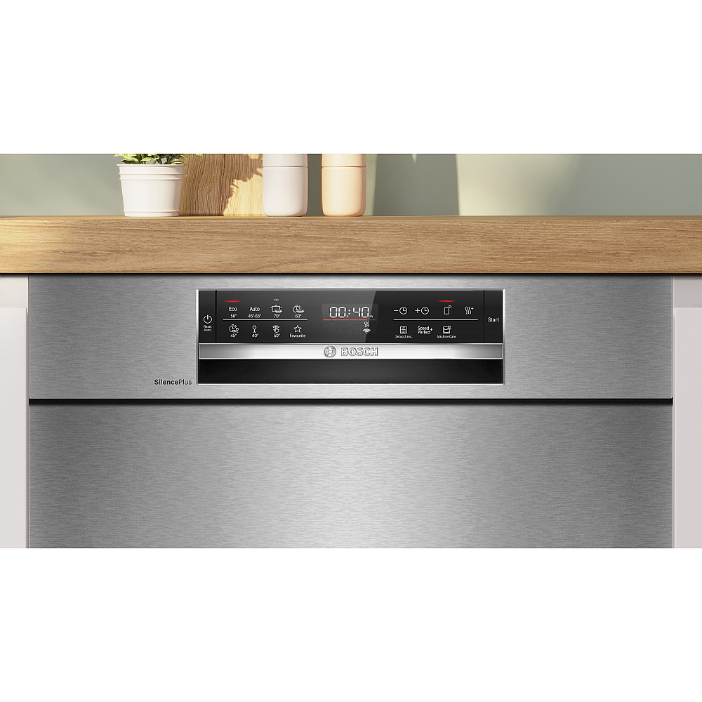 Underbyggd Diskmaskin Bosch Serie 6 SMU6ECS12E Rostfri Home Connect