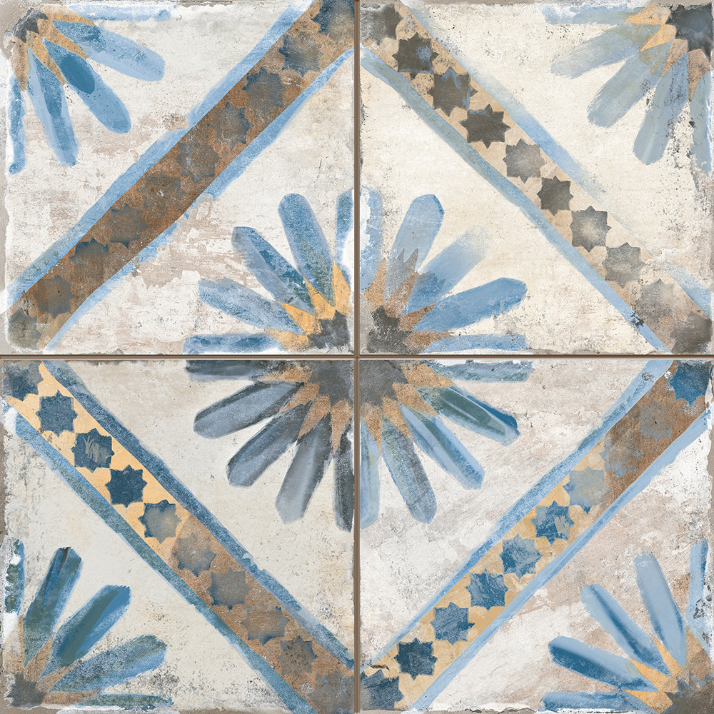 Klinker Tenfors FS Marrakech Blue 45x45 cm